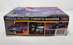 Monogram Metal Flake 1987 Corvette Roadster Model Kit # 2742 Prebuilt
