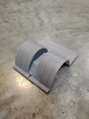 3D Printed 1/25 Prefabricated Wheel Tubs For Drag Pro-Street Street Machine.