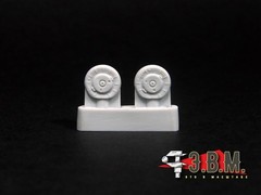 1:72 Resin Wheels Landing Gear for MiG 29 SMT Airfix A06021