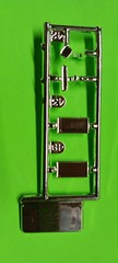 69 1969 Camaro Z28 SS RS 1/25 Chrome Mirrors License Plates Detail Model Parts