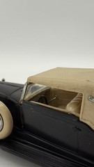 Renwal Black ‘Hubley’ 1930 Packard Dietrich Victoria Model Kit 1966 Assembled