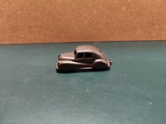 Vintage Hard Plastic 1950’s Sedan Gray 2-1/4″