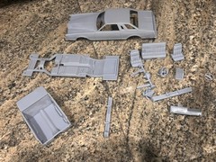 1977 Ford Thunderbird Kit 1/24(WINDOWS INCLUDED)