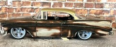 1/24 Scale: 24-Inch “Schott SS” Wheels And Tires; Resin;1/25