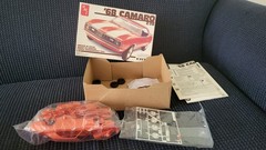 Vtg 1987 AMT ERTL 1968 Chevrolet Camaro Z-28 Model Kit 6559 Complete Open Box