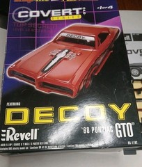 Vintage MONOGRAM REVELL 1/32 Snap-tite ’68 GTO JUDGE model kit THE PUNISHER