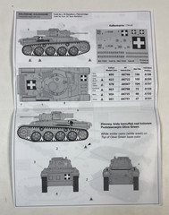 1/72 IBG Hungarian AFVs: Toldi IIa, Turan II, Zrinyi II (3 kits)