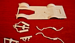 AMT Craftsman 1960 Chevy Nomad Station Wagon Chassis 1/25