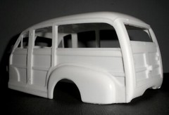 1948 CHEVROLET WOODY RESIN CONVERSION for 1/25 GALAXIE LTD 1947 1948 CHEVY KITS