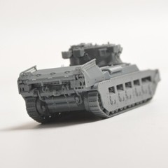 SSMODEL 570 V1.9 1/72 Military Model Kit Matilda Hedgehog Infantry Tank GAMES