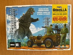 MPC Godzilla Vehicle Willys MB Jeep 1/25 Plastic Model Kit MPC882M/12-NEW