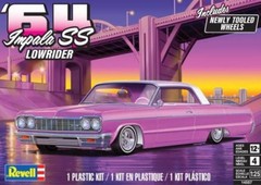 Revell 1/25 1964 Chevy Impala SS Lowrider Plastic Model Kit 14557