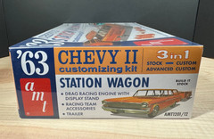 AMT ’63 CHEVY II STATION WAGON CUSTOMIZING KIT 1:25 SCALE KIT #1201 – NEW IN BOX