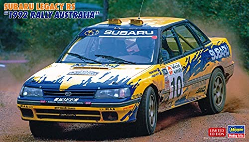 Hasegawa 1/24 Subaru Legacy RS 1992 Rally Australia Plastic Model 20527