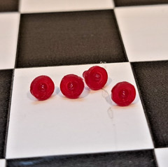 1960 Pontiac tail lights set. 1:24 1:25 scale. Resin Fits AMT