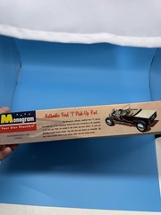 Vintage Monogram Black Widow Ford T Pickup Model Kit BOX ONLY