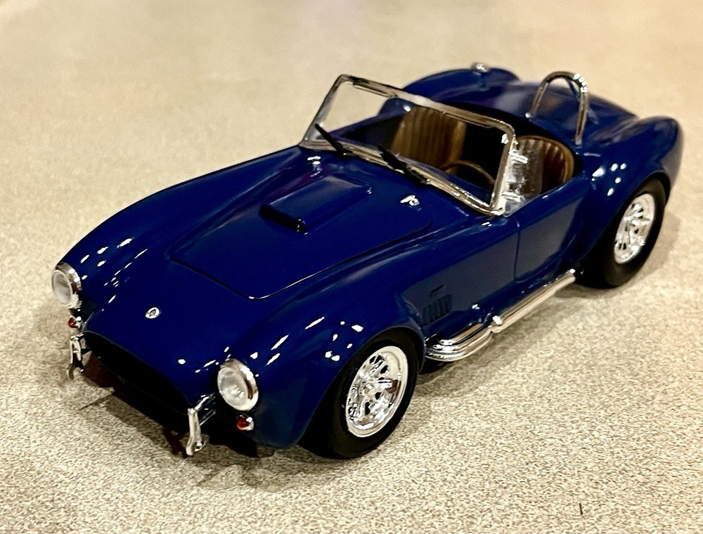 🏁 Built Plastic Model Car Kit FUJIMI 1/24 Shelby American Cobra 427 S/C RS-5 🏁