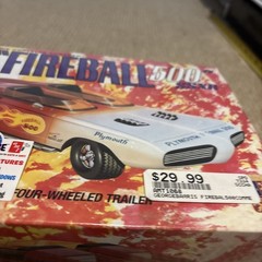 AMT GEORGE BARRIS “FIREBALL 500” SSXR 1/25 SCALE MODEL KIT Brand New Sealed