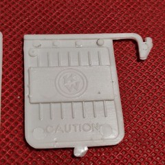 Mud Flaps Kenworth Cement Truck 1:25 Scale Model Car Part AMT