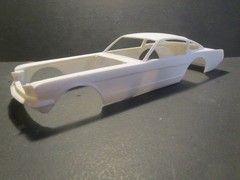 66′ Mustang Longnose AWB 1/25 Resin Body from Fremont Racing Specialties