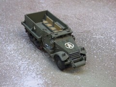 Roco Minitanks Painted & Detailed WWII US M-3 Halftrack Lot#8633B©