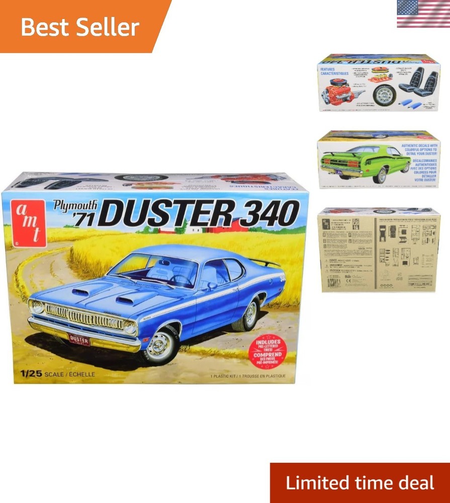 AMT /12 1/25 1971 Series Plymouth Duster 340 Model Kit Various Models
