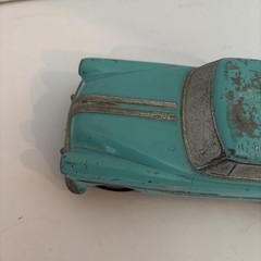 1953 Pontiac Chieftain Promo Metal Model Car Bank by Banthrico Autobank Teal