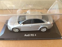 1/43 MINICHAMPS AUDI RS6 rare, Saloon, 1997, silver,mint+++ !