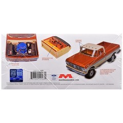 Skill 3 Model Kit 1972 Ford F 250 Ranger XLT Pickup Truck with Snow Plow 1/25