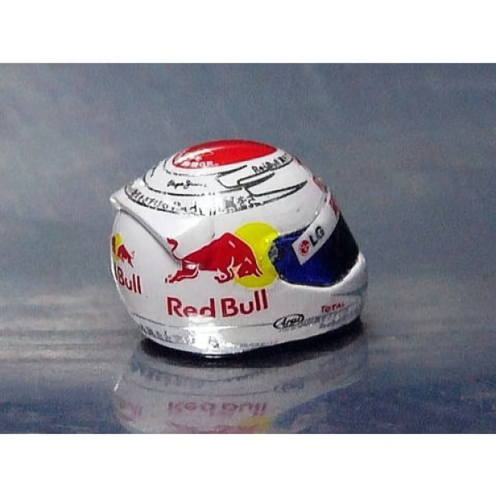 Museum collection 1/20 F1 Red Bull RB6 additional logo and helmet from JP a286