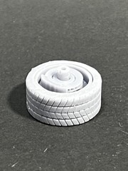 1/24 Resin: 18 Scale-Inch “Pro-Touring” Model Car Wheels/Tires,1/25, 3D Print