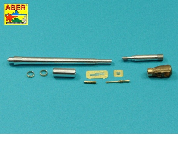 1/35 SU-122-54 Armament 122mm D-49 Gun Barrel, 14.5mm KPVT for MiniArt/HobbyBoss