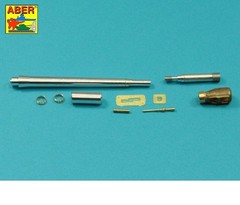 1/35 SU-122-54 Armament 122mm D-49 Gun Barrel, 14.5mm KPVT for MiniArt/HobbyBoss