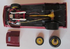 MPC 1970’s Mustang II Pro Stock Drag Car P/S Vintage Built Kit Builtup 70s