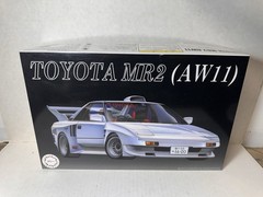 Fujimi Toyota MR2 (AW11) 1/24 Model Kit #ID315 RARE (STARTED / READ)