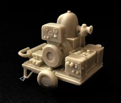 1/35 Die Cast Resin Model Assembly Kit, GK, Resin Machine, Need To Assemble, …