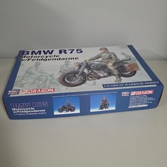 BMW R75 ERTL Model 1:9 Scale 1801 Motorcycle Feldgendarme German Military Police