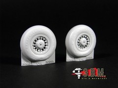 1:32 Resin Wheels Landing Gear for scale model F 14AB Tomcat