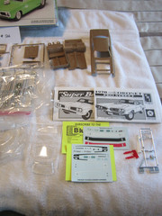 AMT PRO STREET 70 CORNEET SUPER BEE JUNKYARD MODEL KIT LOT #506
