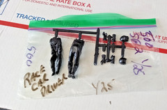 One (1) Real Nice Race Car Driver 1/24/25 scale Package # 500 !!!!!!!!!!!!!!!!!!