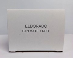 1968 Cadillac Eldorado San Meteo Red Promo Model Box Replica NO CAR