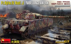 Pz.Kpfw.IV Ausf. J Nibelungenwerk. Mid Prod. (Interior kit) 1/35 MiniArt 35339
