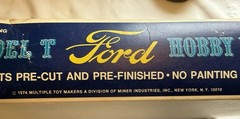 Model T Ford Model Kit Hobby Kit USA 1974