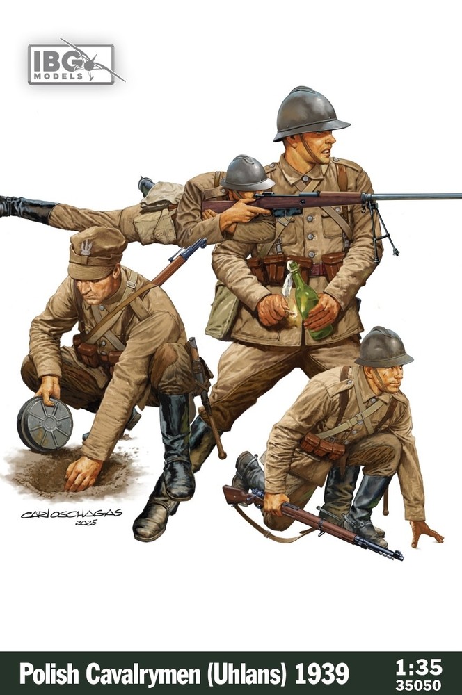 1/35 IBG 35050 Polish Cavalrymen (Uhlans) Figure Set