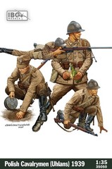 1/35 IBG 35050 Polish Cavalrymen (Uhlans) Figure Set