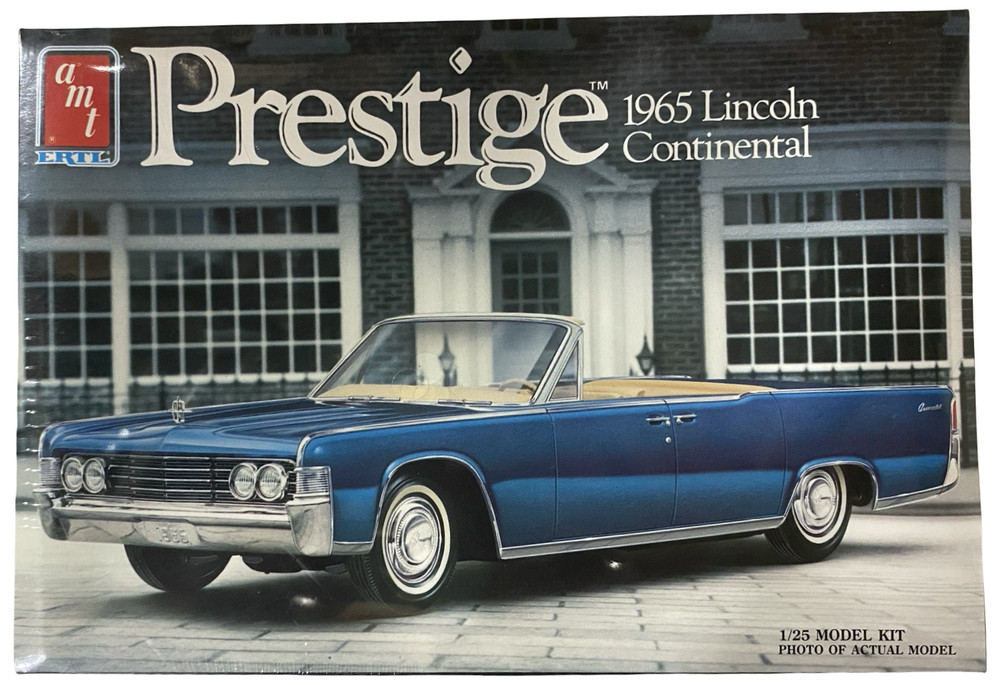 AMT/Ertl Prestige 1965 Lincoln Continental Vtg 1987 1:25 Model Kit NEW SEALED
