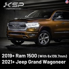 KSP 1.5in Wheel Spacers for Ram 1500 2019-2026, 38mm 6×5.5 Hubcentric Tire