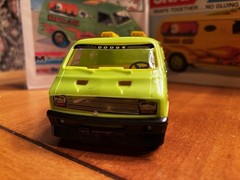 1975 Monogram Snap-Tite Snaptight Dodge Van “Vanana Split” with Advertisement