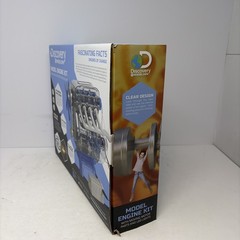 Discovery Mindblown Model Engine Kit with Moving Motor Parts and LED Lights