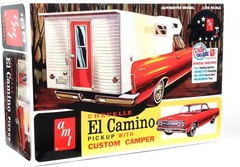 amt 1364 1/25 1965 Chevy El Camino with Camper Skill Level 2 Model Kit
